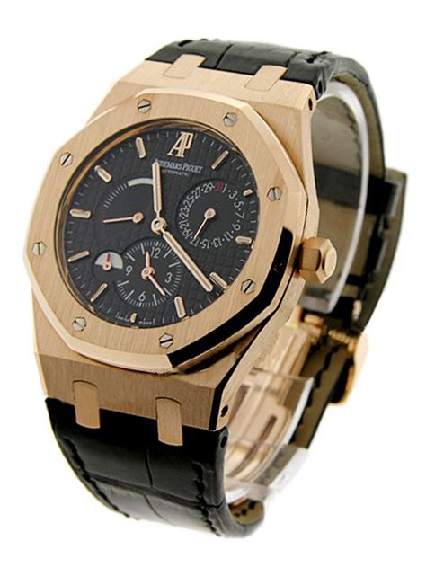 audemars piguet dual time rose gold|Audemars Piguet rose gold skeleton.